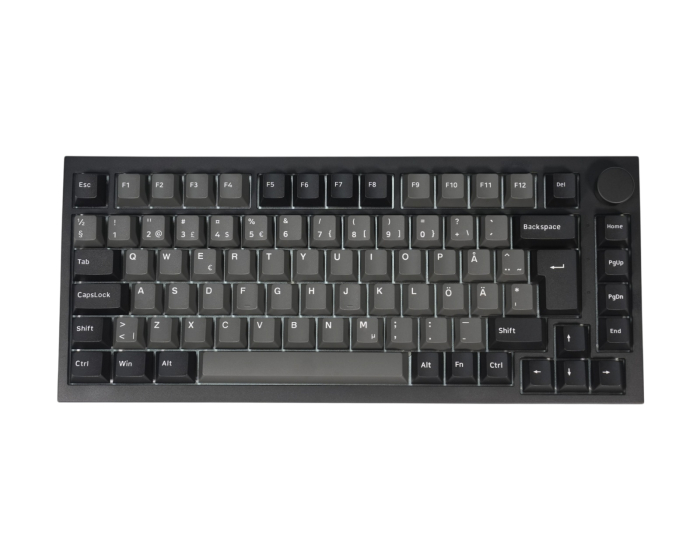 Akko 5075 V5 HE Black & Silver Trådløst Tastatur [Prism Magnetic]