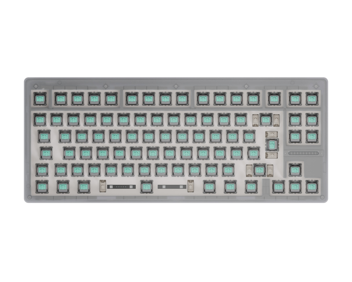 Wooting 80HE+ Tastatur - Frost [Lekker Tikken] - ISO