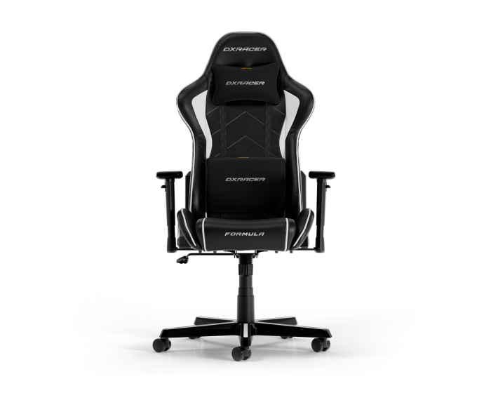 DXRacer FORMULA L Sort & Hvid PVC Læder