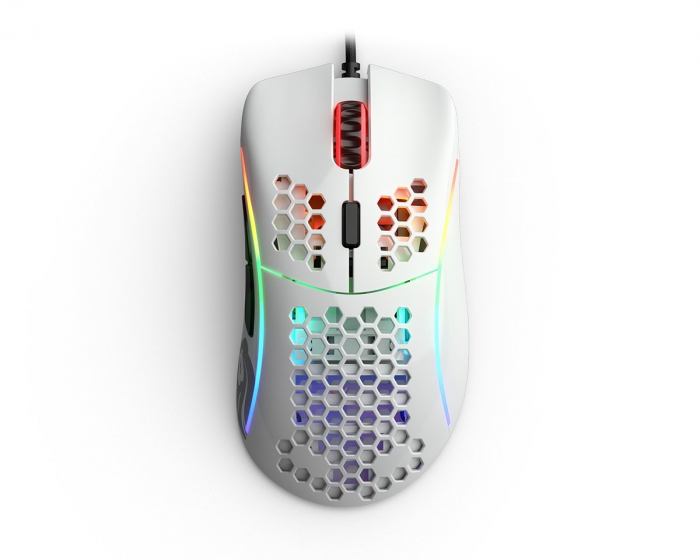Glorious Model D Gaming Mus Glossy Hvid (DEMO)