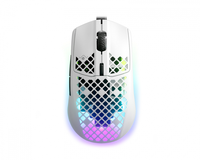 SteelSeries Aerox 3 Gaming Mus - Snow White(DEMO)
