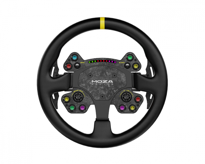 Moza Racing RS v2 Steering Wheel Round Leather - 33cm Rat (DEMO)