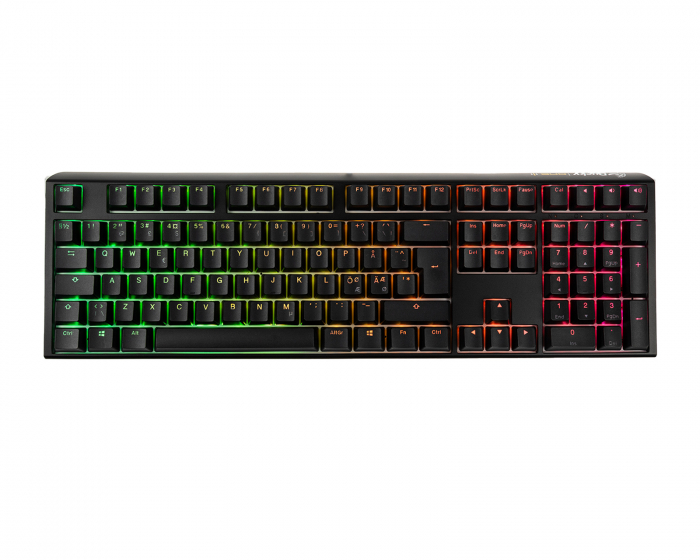 Ducky ONE 3 Classic Black RGB Hotswap Tastatur [MX Red] (DEMO)