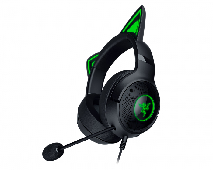 Razer Kraken Kitty V2 USB Headset Chroma RGB - Sort (DEMO)