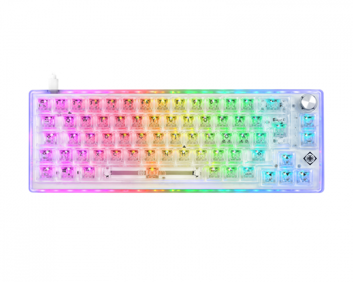 Deltaco Gaming DK460 RGB 65% Hotswap Mekanisk Tastatur [KTT Red] (DEMO)