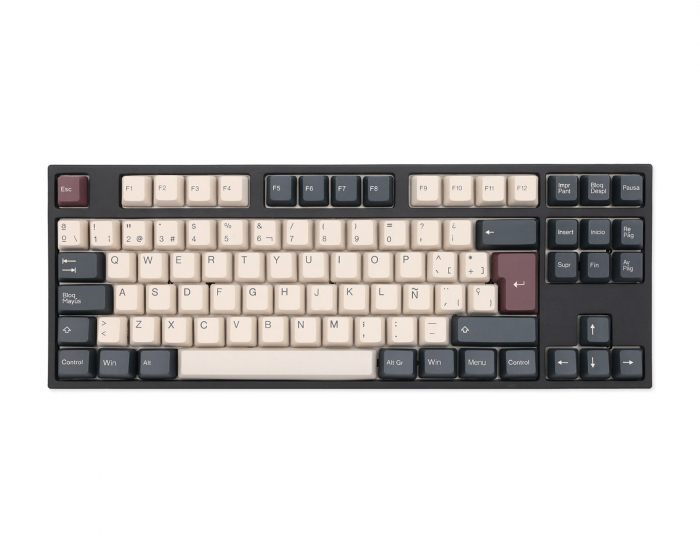 Tai-Hao PBT Double-shot Keycaps Nordic Layout - Cream (DEMO)