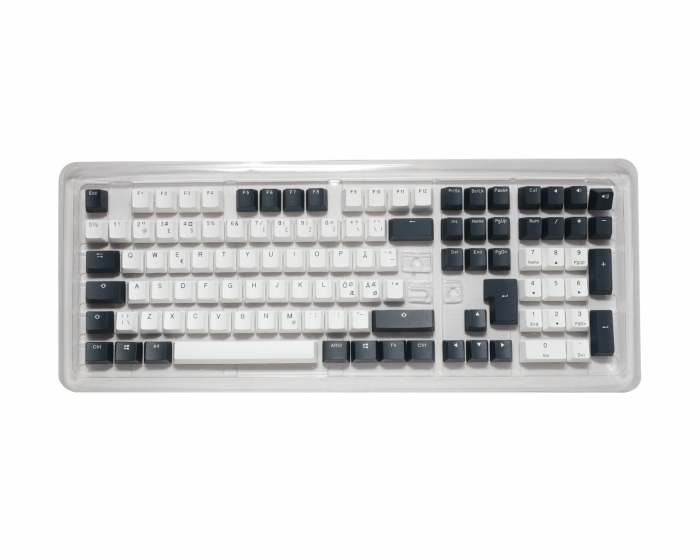 Ducky Tuxedo PBT Double-shot Keycap Set (DEMO)