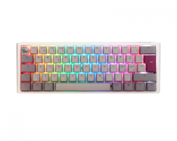 Ducky ONE 3 Mini Mist RGB Hotswap Tastatur [MX Silent Red] (DEMO)