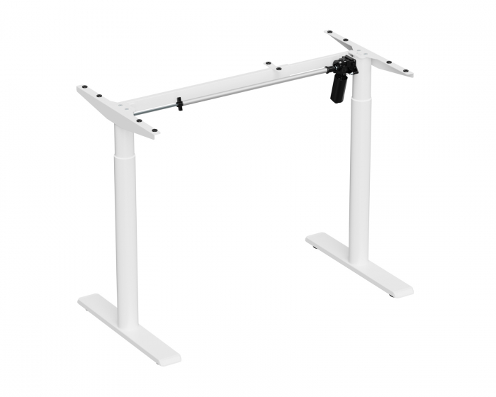 MaxMount Desk Frame - Elektrisk Hæve-sænke-stel - Hvid (DEMO)
