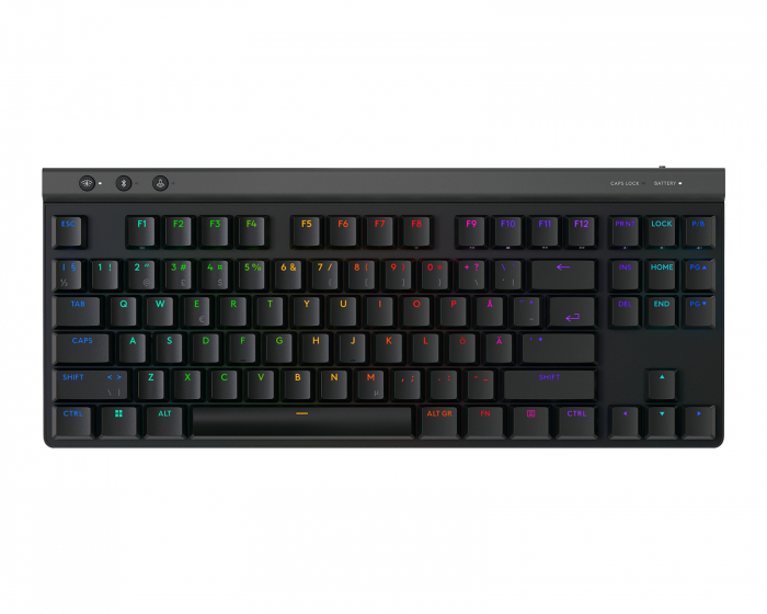 Logitech G515 TKL Lightspeed Trådløst Gaming Tastatur [Linear] - Sort (DEMO)