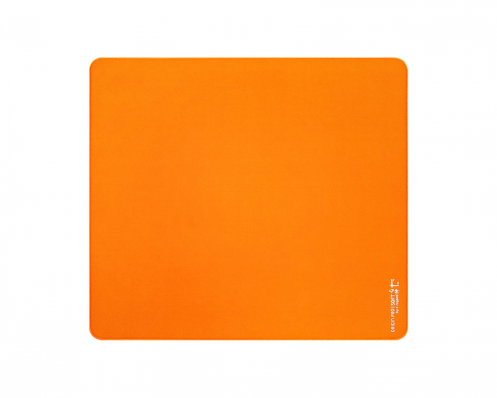 X-raypad Origin Pro Musemåtte - Soft - Orange - XL Square (DEMO)