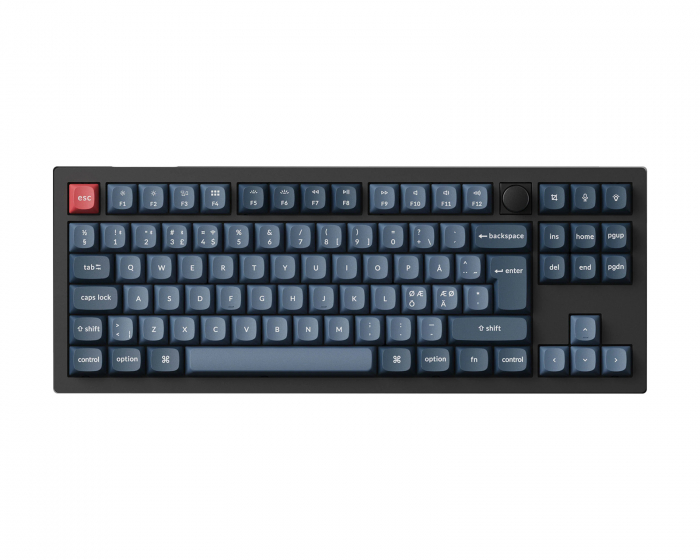Keychron V3 Max TKL QMK RGB Hotswap Trådløs Tastatur [Gateron Jupiter Brown] - ISO (DEMO)