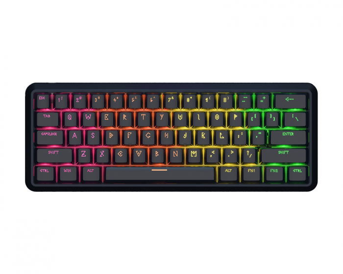 Waizowl Lightning 60 Magnetisk Gaming Tastatur - Sort (DEMO)