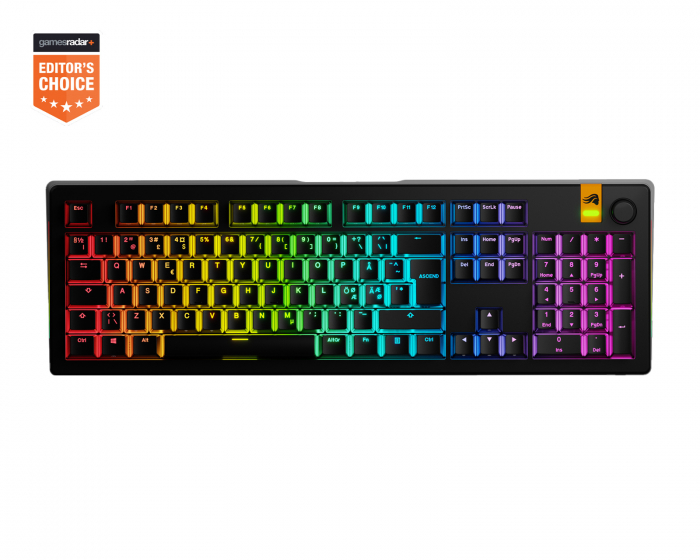 Glorious GMMK 3 HE Full-Size Pre-Built Tastatur [Hall Effect] - Sort (DEMO)