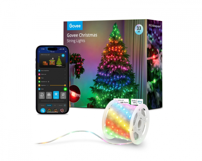 Govee Christmas Lights - 10m - Julelys (DEMO)