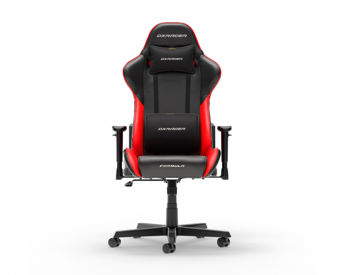 DXRacer FORMULA Gamingstol Sort & Rød PVC Læder L (DEMO)