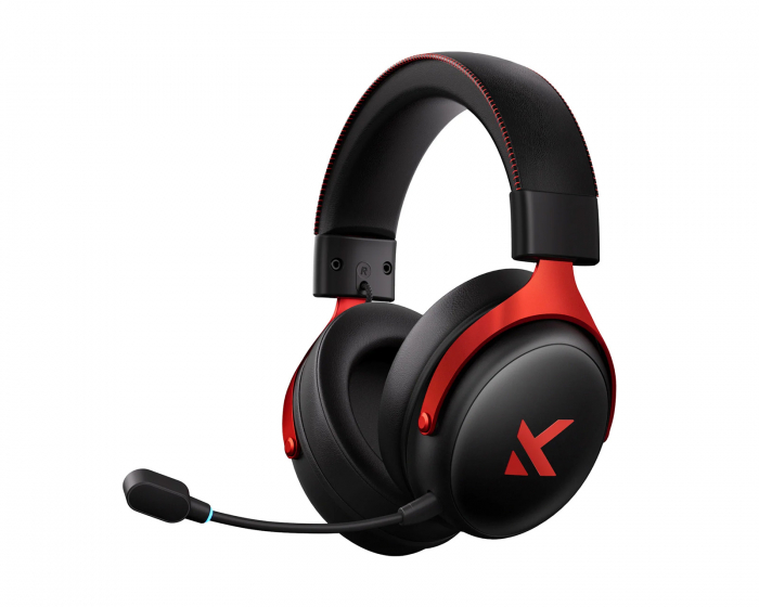 MCHOSE V9 Pro Trådløst Headset - Sort/Rød (DEMO)
