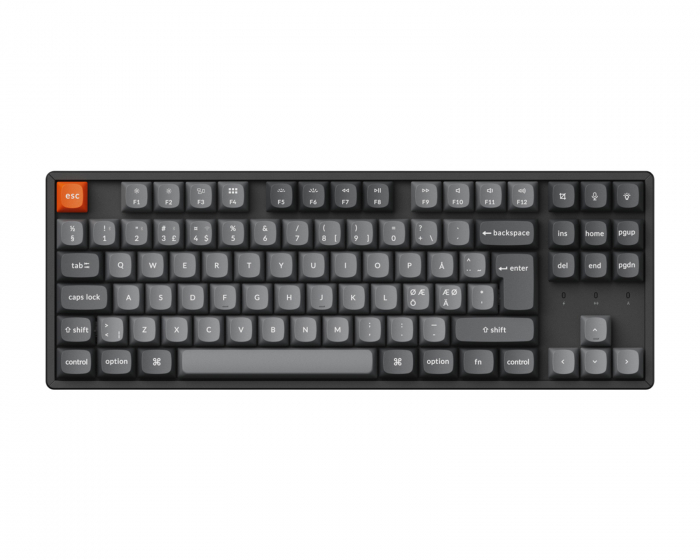 Keychron K8 MAX Trådløs Tastatur Hot-Swap [Super Brown] (DEMO)