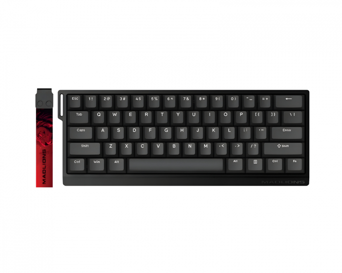 FGG MAD60 HE Flagship Tastatur ANSI [Magnetic Amber Pro] - Sort (DEMO)