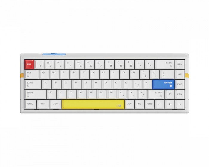 ATK RS6 Ultra Magnetisk HE Tastatur [TTC RGB Magneto] - White Shadow Warrior (DEMO)