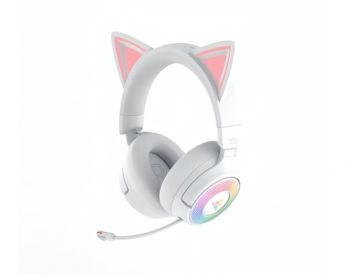 Razer Kraken Kitty V3 PRO Trådløst Gaming Headset - Hvid (DEMO)