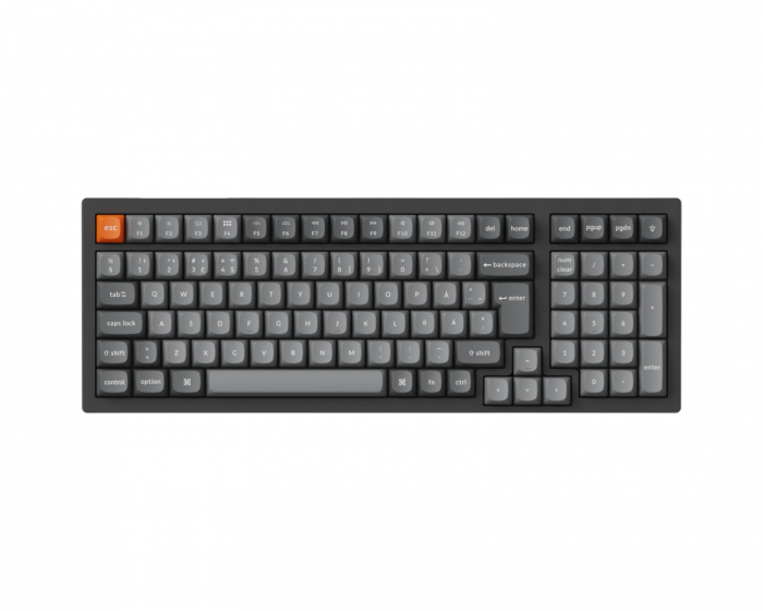 Keychron K4 MAX Trådløst QMK/VIA Tastatur [Keychron Super Red] (DEMO)