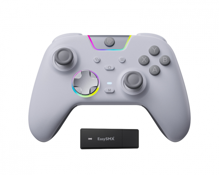 EasySMX X05 Pro Trådløs Controller PC/Switch - Hvid (DEMO)