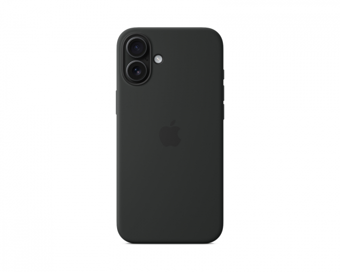 Apple iPhone 16 Plus-silikoneetui med MagSafe - Sort (DEMO)