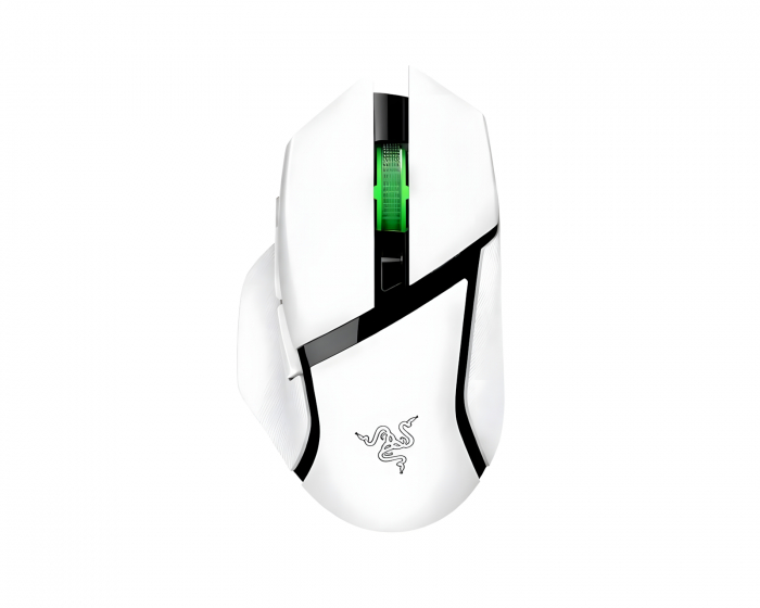 Razer Basilisk V3 X HyperSpeed Trådløs Gaming Mus - Hvid (Refurbished)