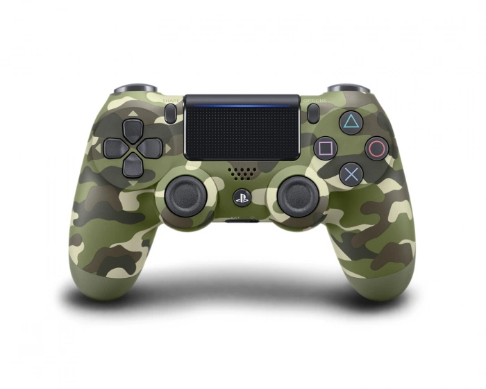 Sony Dualshock 4 Trådløs PS4 Controller v2 - Green Camouflage (Refurbished)