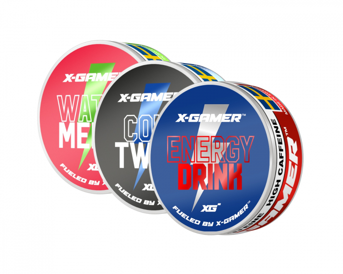 X-Gamer Pouch Energy - Flavour Combo (3-Pack)