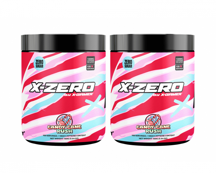 X-Gamer X-Zero Candy Cane Rush - 2 x 100 Portioner