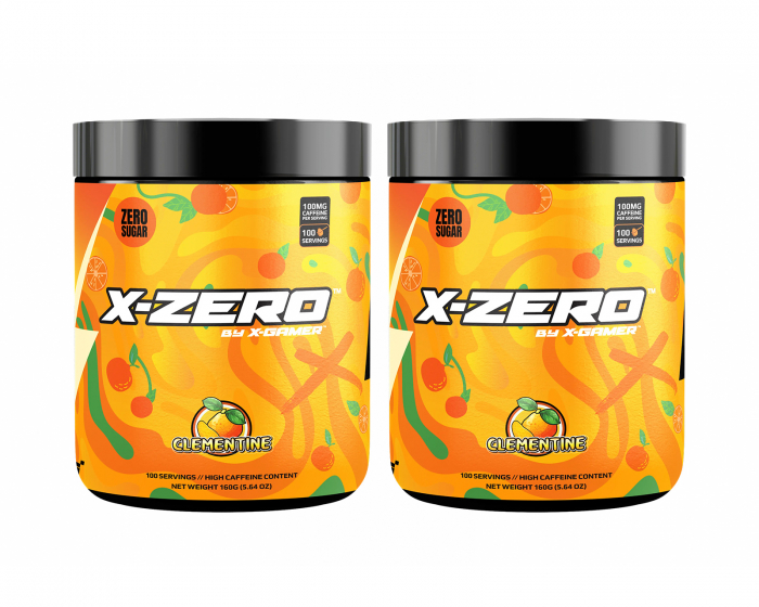 X-Gamer X-Zero Clementine - 2 x 100 Portioner