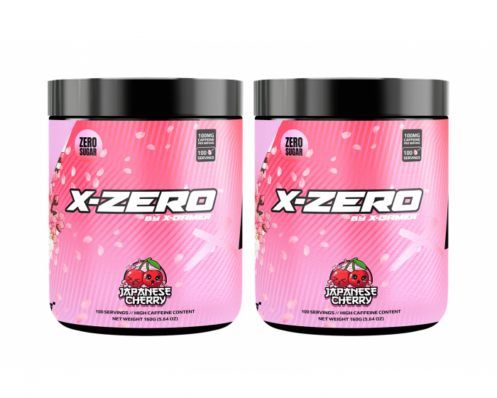 X-Gamer X-Zero Japanese Cherry - 2 x 100 Portioner