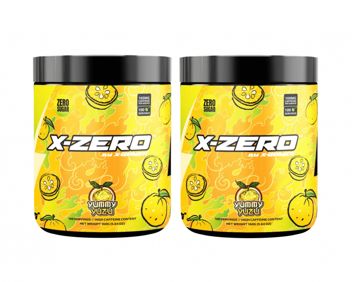 X-Gamer X-Zero Yummy Yuzu - 2 x 100 Portioner