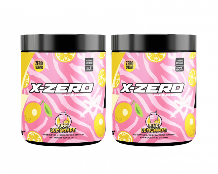 X-Gamer X-Zero Pink Lemonade - 2 x 100 Portioner