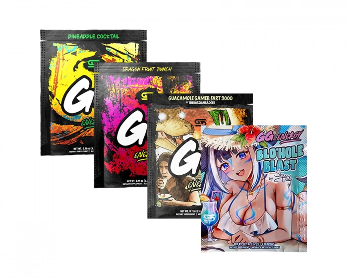 Gamer Supps Sample Variety 4-Pack