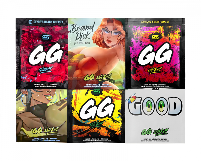 Gamer Supps Sample Variety 6-Pack