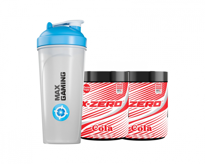 X-Gamer X-Zero Cola - 2 x 100 Portioner + Shaker