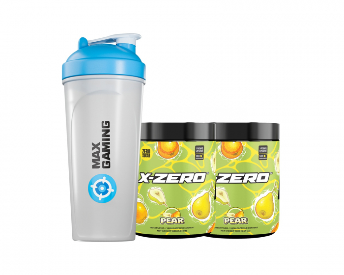 X-Gamer X-Zero Pear - 2 x 100 Portioner + Shaker