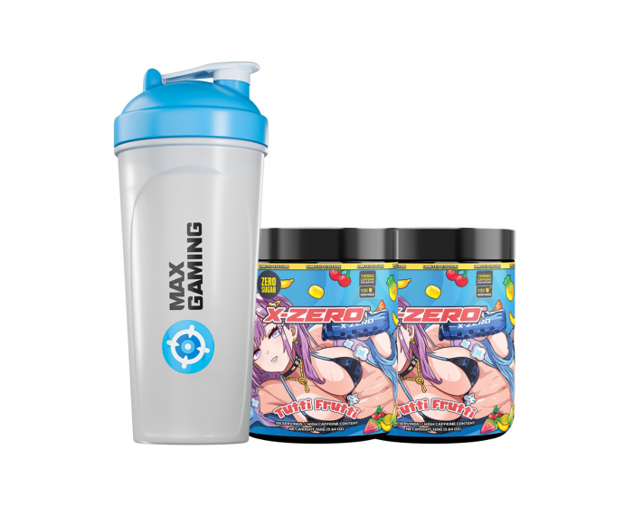 X-Gamer X-Zero Waifu Tutti Frutti Limited Edition - 2 x 100 Portioner + Shaker
