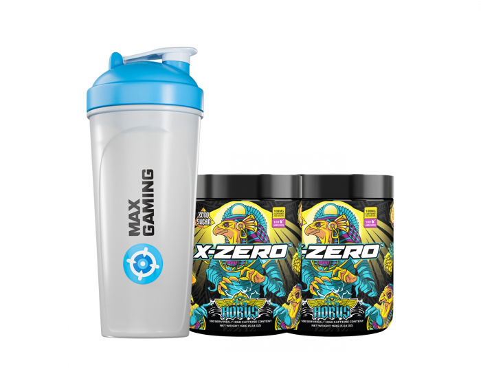 X-Gamer X-Zero Horus - 2 x 100 Portioner + Shaker