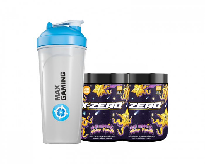 X-Gamer X-Zero Cosmic Star Fruit - 2 x 100 Portioner + Shaker