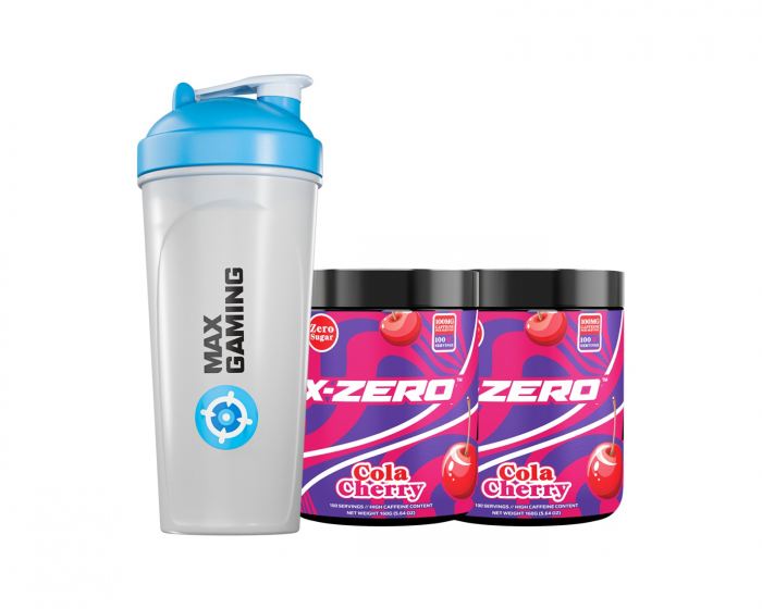 X-Gamer X-Zero Cola Cherry - 2 x 100 Portioner + Shaker