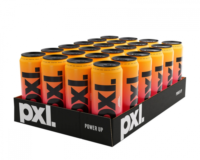 PXL Energy High Score (Fersken & Nektarin) 24 x 500 ml