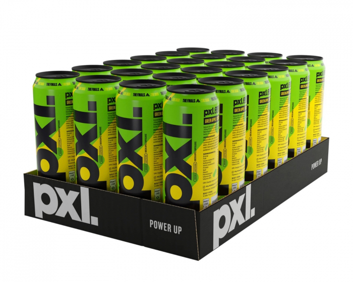 PXL Energy Sour Core (Grønne Æbler) 24 x 500 ml