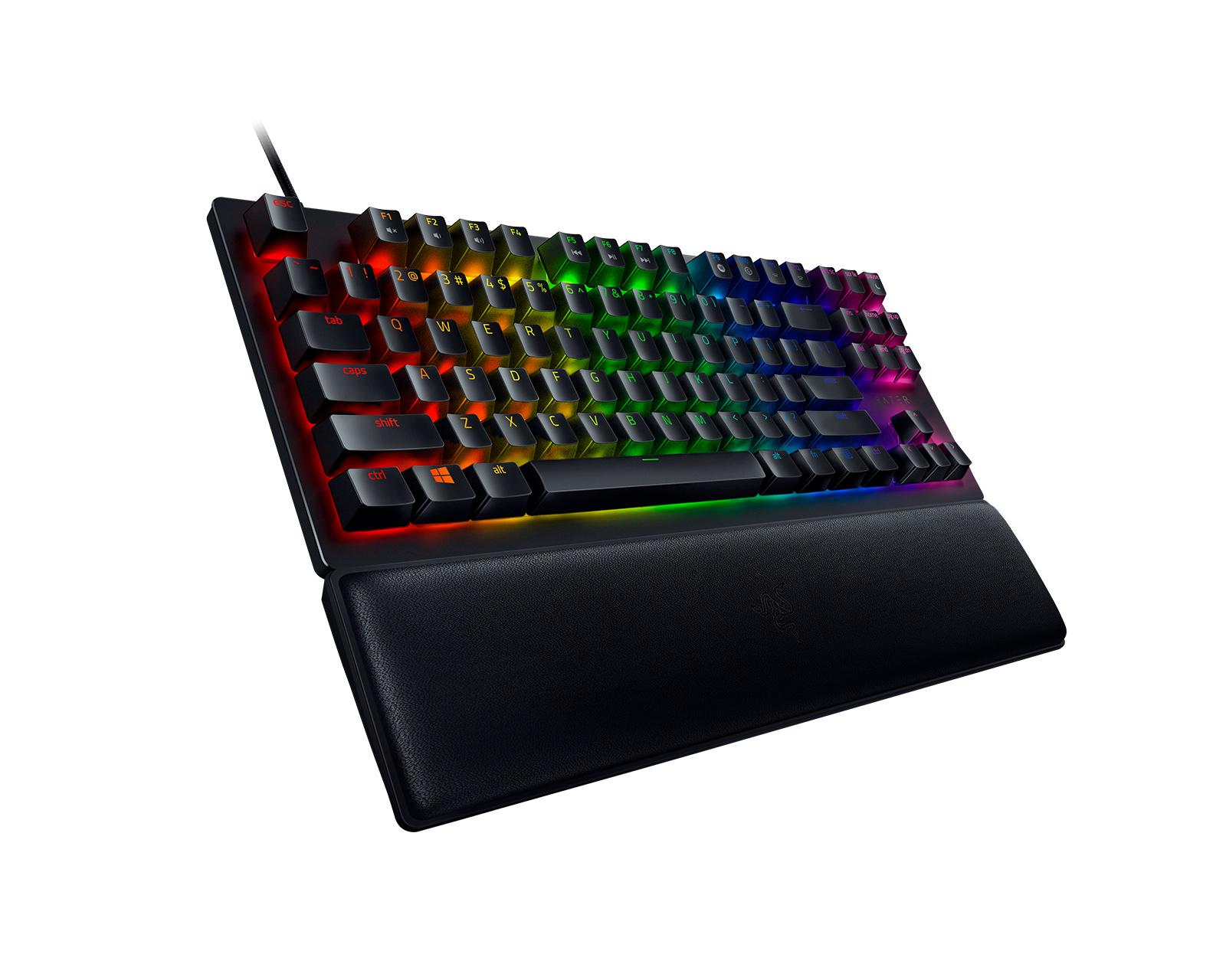 Razer Huntsman V2 Optical Tastatur TKL [Linear Red] - MaxGaming.dk