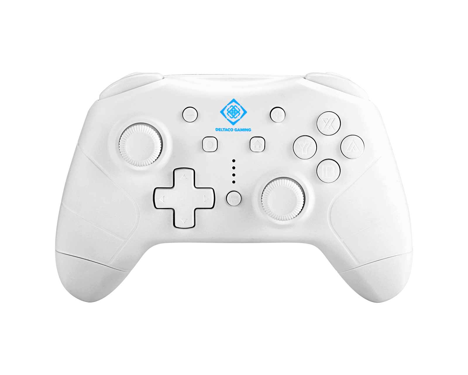 Deltaco Gaming Wireless Controller Trådløs Controller til Nintendo Switch/ PC/Android - Hvid - MaxGaming.dk