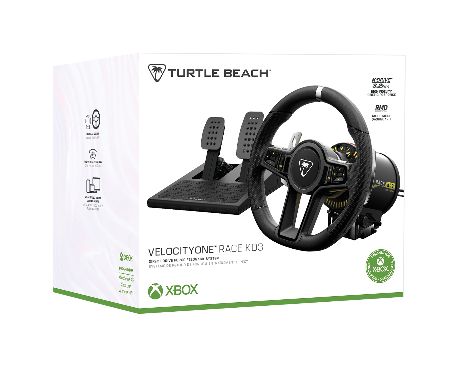 Turtle Beach VelocityOne Race KD3 til Xbox/PC - Rat og Pedaler