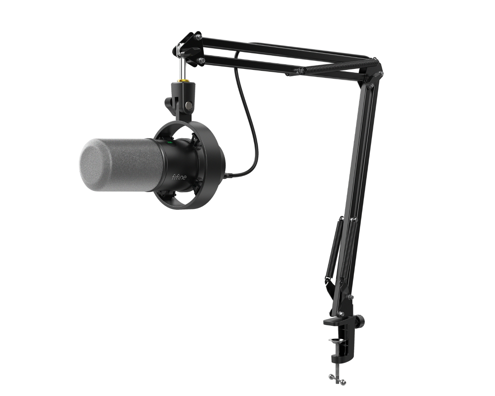 Fifine AmpliTank USB/XLR Dynamisk Mikrofon - Sort - MaxGaming.dk